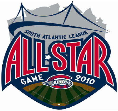 South Atlantic League All-Star Game 2010 Primary Logo iron on heat transfer
